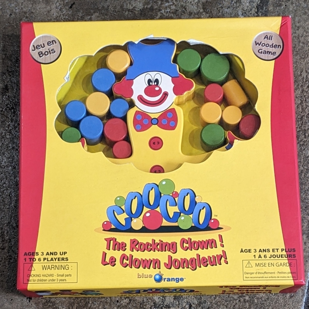 Coo Coo The Rocking Clown! Game for Kids 1-6 Players Ages 3+